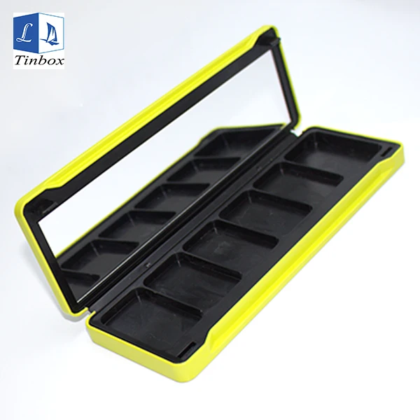 Metal Eye Shadow Case Palette Make Up Eye Shadow Palette