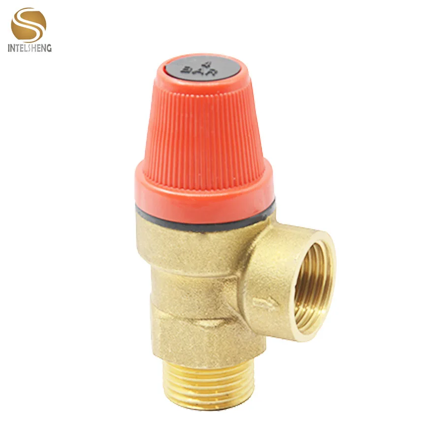100%  Leakage Testing high pressure  brass safety angle valve dn 15