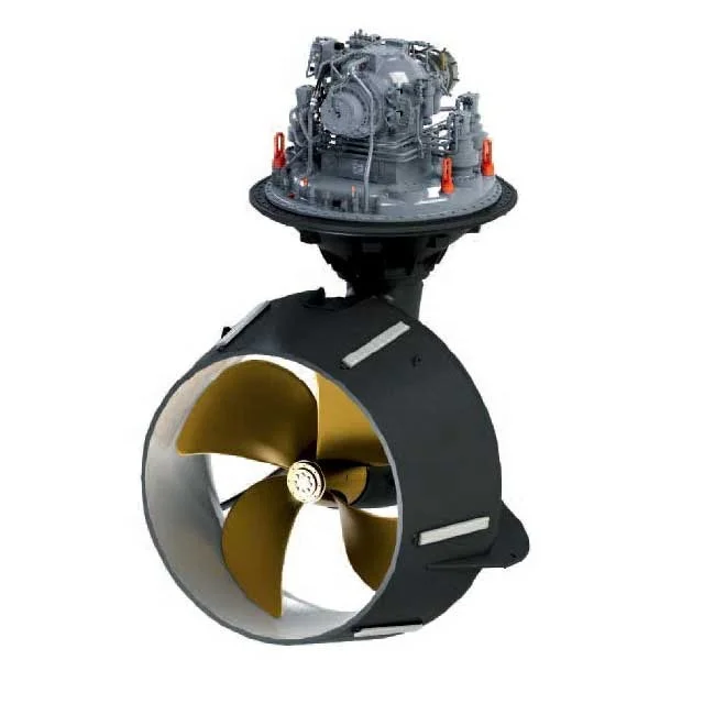 Marine Azimuth Thruster with Nozzle