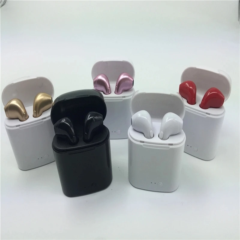 
Hot selling TWS i7 i7s V4.2 wireless earphone for phone/mp3/computers/laptop earphone bluetooths 