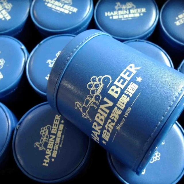 tin dice box, metal dice box, dice stacking cup