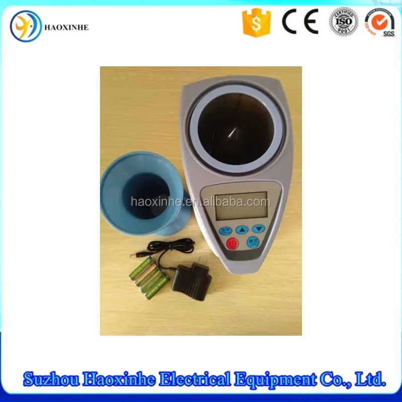 Handheld Digital Multi-Grain Moisture Meter Tester Rice Wheat Corn New 3-35% Range Measures 16 kinds of Grains