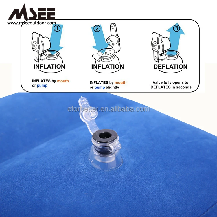 Folding Footrest Inflatable Foot Rest Leg Pillow