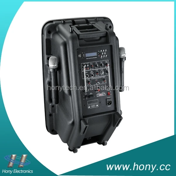 Night music cube portable plastic cabinet speaker box from china speaker supplier