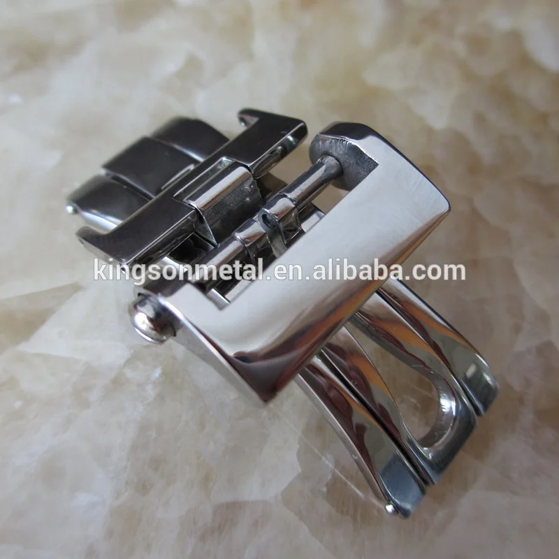 316L морские часы из нержавеющей стали с раскладной застежкой 22 24 мм