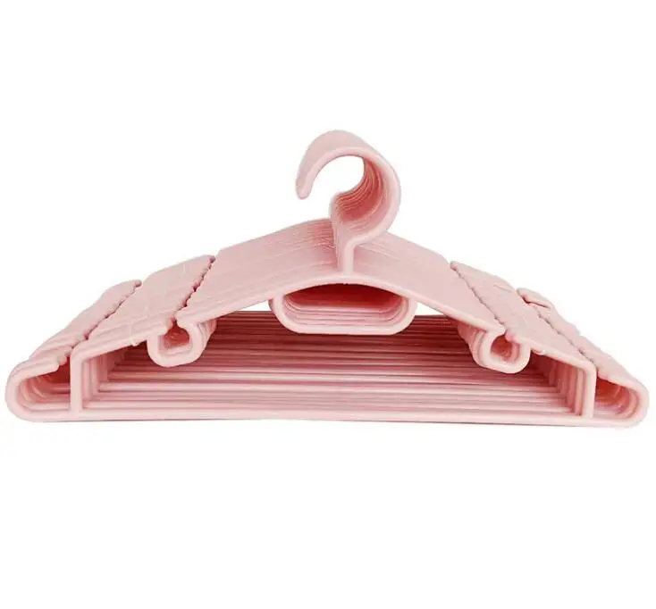 
Nantong BSCI Factory Colorful Strong 39cm Plastic Clothes Hanger Garment Coat Trouser Durable Hanger Wholesale 