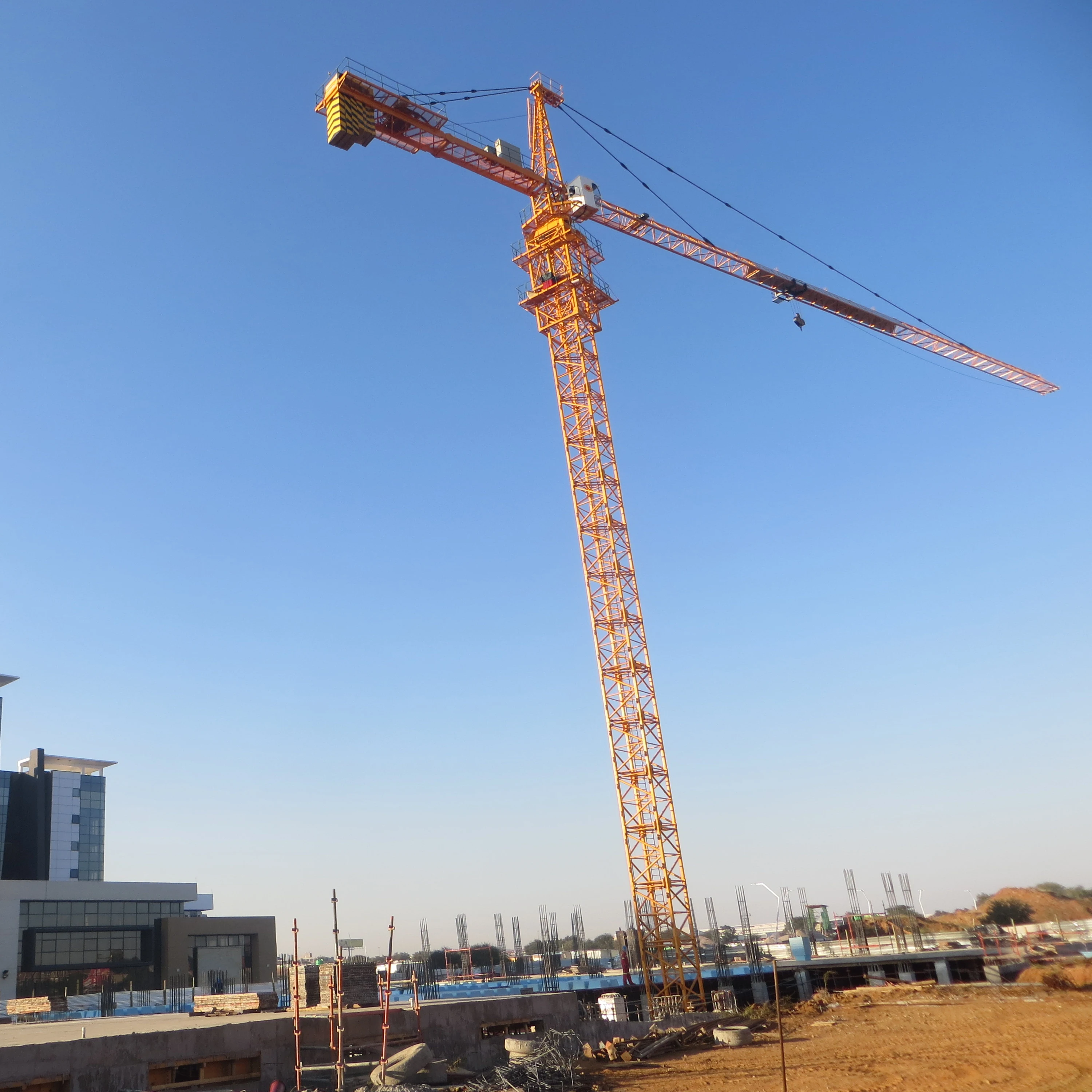 QTZ40(4708) 4 tons tower crane, building tower crane, internal climbing tower crane