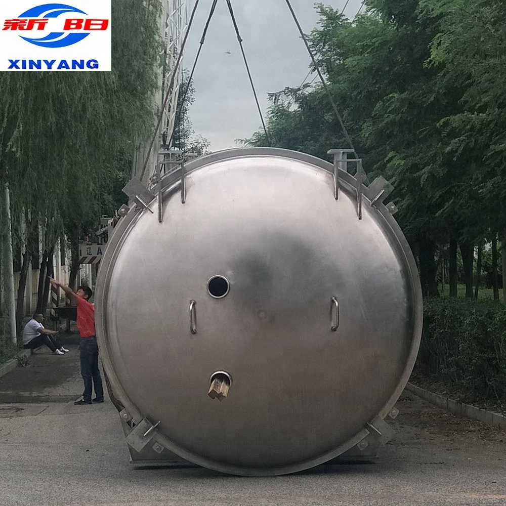 Heating aera 50m2 600KG  CE certificate vacuum freeze drying equipment for meat instant coffee