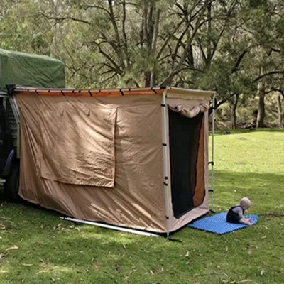 2.5*3M Car Side Awning Car Roof Tent  Awning 4wd Mesh Room