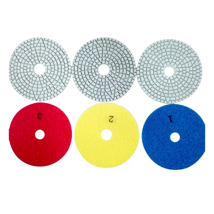 Premium Formula 3 Steps Wet Diamond Polishing Pads