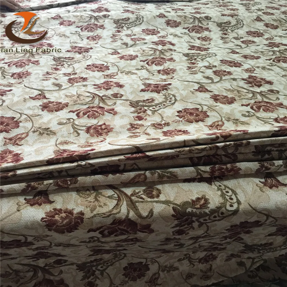 cheap jacquard curtain fabric sofa fabric gobelino wholesale in china