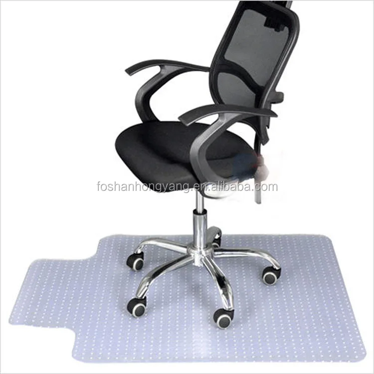 Residential Floor Protection office chair mat for carpet ,hard floor Eco - friendly Material
