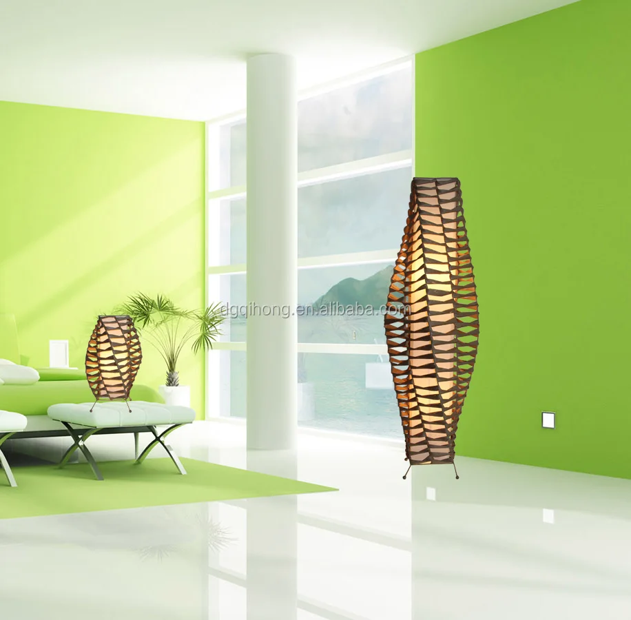 
indoor lighting unique decorative floor paper lamp 
