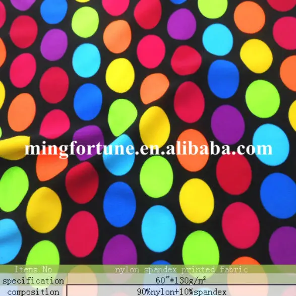 Основовязаное Платье с принтом Северного лица, ткань в горошек, оптовая продажа, ткань/ткань для купания для детей