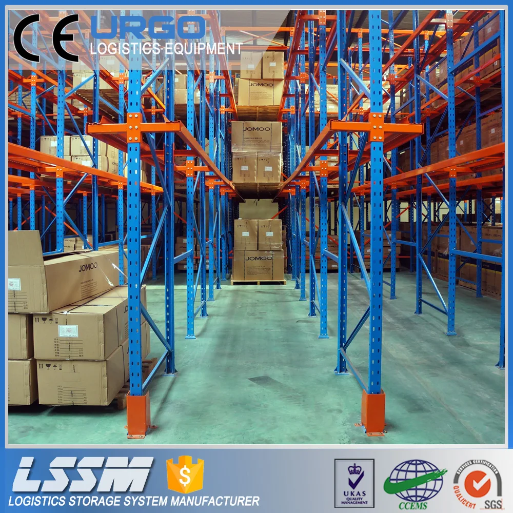 Экономия места на складе, тяжелый привод в системе поддонов