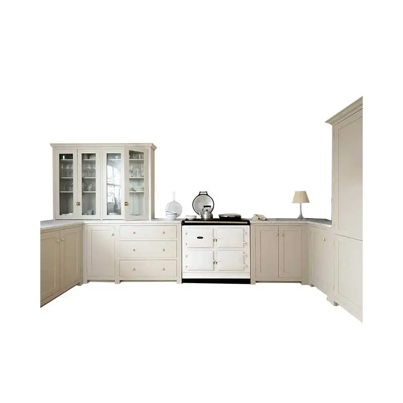 Экономичный практичный Меламиновый кухонный шкаф для небольшой квартиры