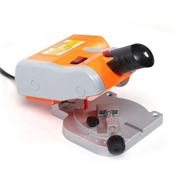 
good quality professional mini electric industrial metal sliding cross miter saw wood miter cut off saw tools machine 
