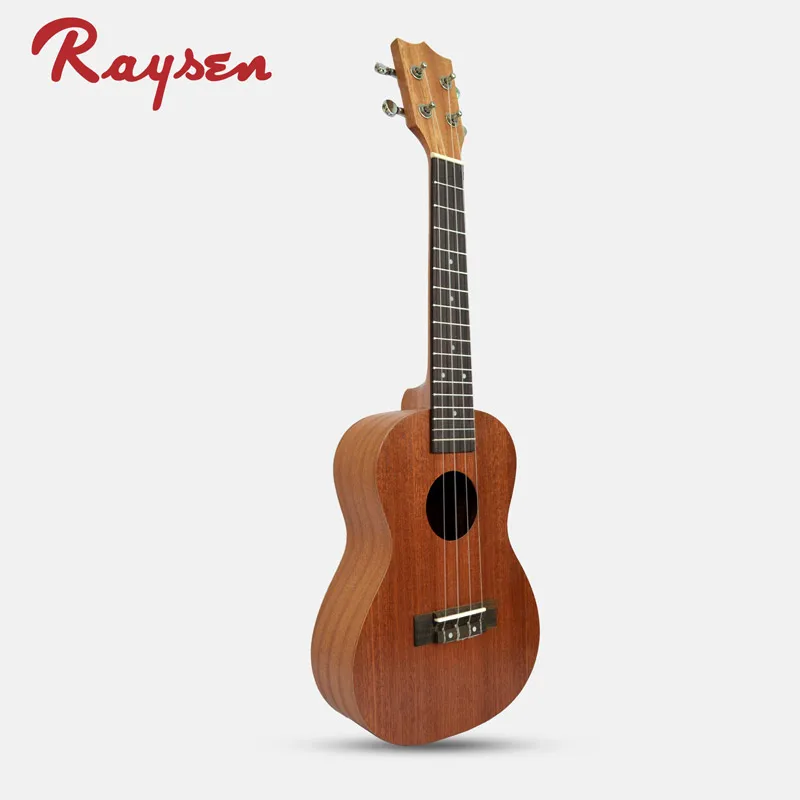 Blank Ukulele for Hand Painting DIY Sapele Tini Guitar for Drawing Pictures