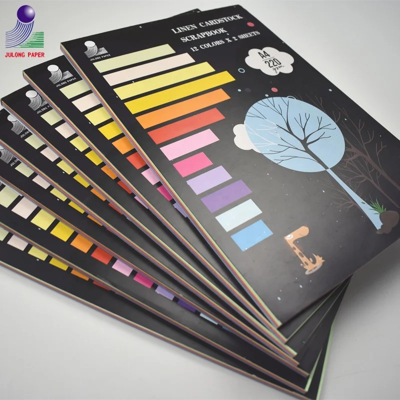 
180gsm 220gsm color bristol board A4 color cardstock paper 