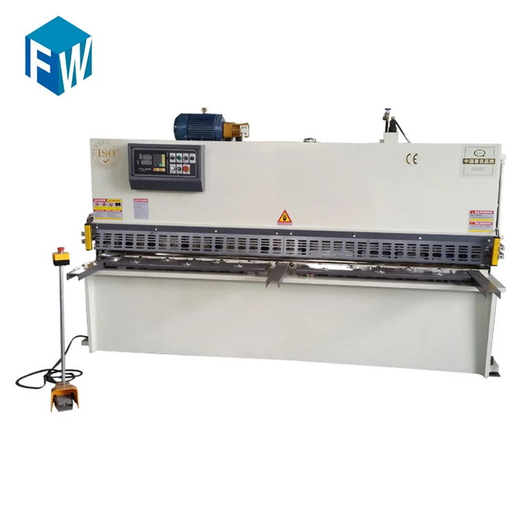 
Electric shearing machine metal sheet power cutter guillotine 
