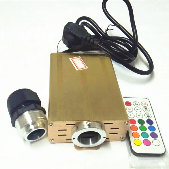 Smart 16w WIFI control led fiber optic projector with RGB color