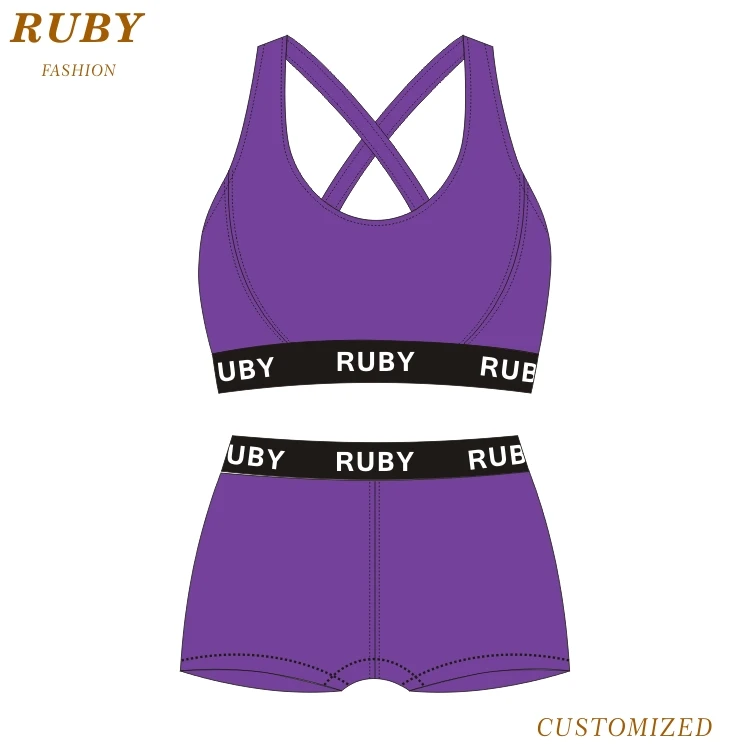 Спортивный бюстгальтер-Кроссбоди большого размера, цвета на заказ