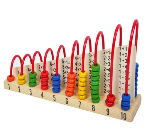 
Kids Wooden Toys Child Abacus Counting Beads Maths Learning early Educational Toy Math Toys Gift 