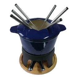 Christmas Cookware Best Swiss Fondue Cast iron Fondue de Chocolate
