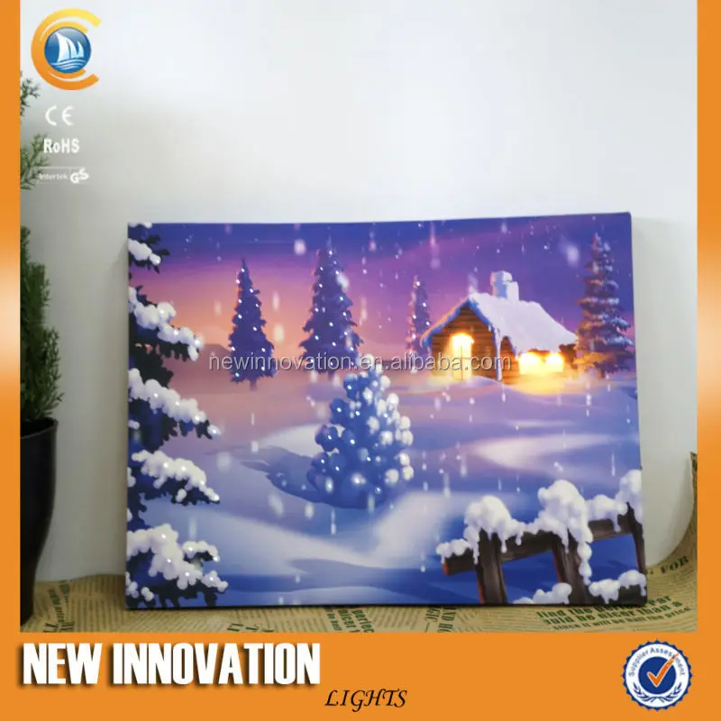 5L Fibre Optic picture frame led light box led picture light LED cinema light box, wall mounted