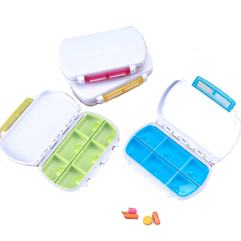 Custom Logo Printed Plastic Medicine Colorful Pill