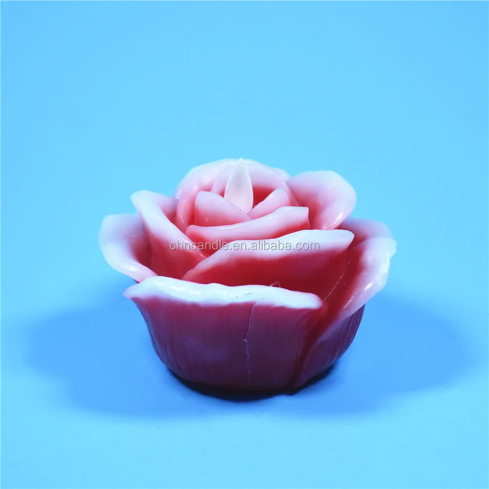 
The New Design ROSE Flower Moving Wick LED Candles 