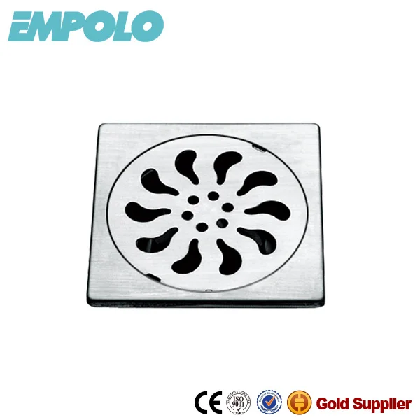 China hot selling zinc alloy shower drains hidden