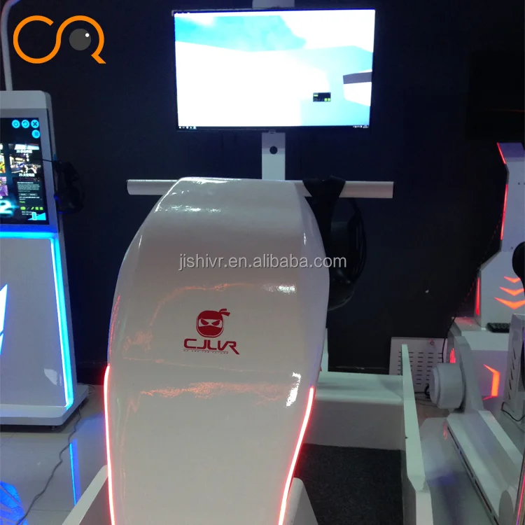 Whole sales price 9d vr skiing simulator virtual reality simulation rides for amusement park equipment