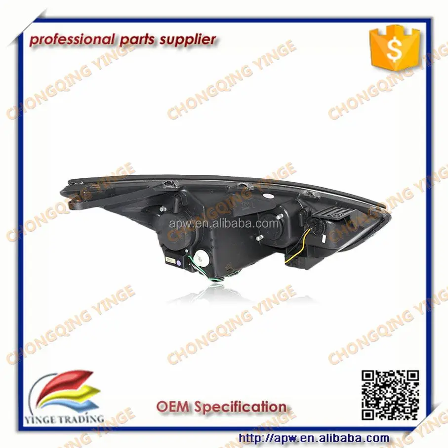 LED Head Lamp Angel Eyes For HYUNDAI Tucson IX35 09-13 year