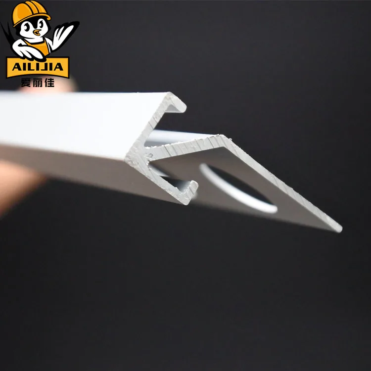 Aluminum Tile Trim For Wall Edges Decoration OEM Logo Aluminum Tile Edging Trim Corner Trim