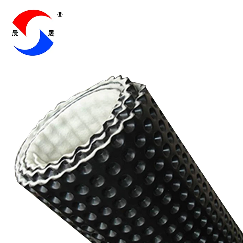 high compressive HDPE strength dimple drainage board