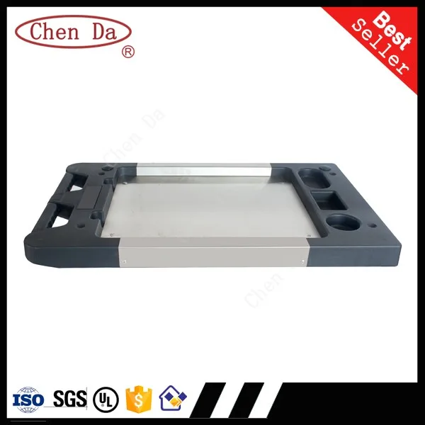 220pcs tool trolley with tools 6 drawers central lock roller cabinet with hardware hand tool set