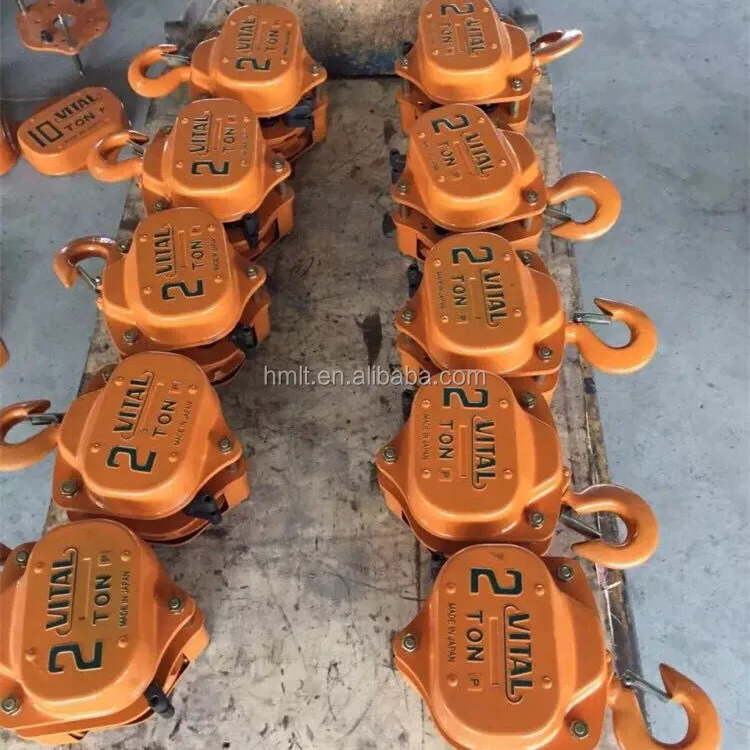Цепной блок жизненно важного типа, 2 тонны, hs vt