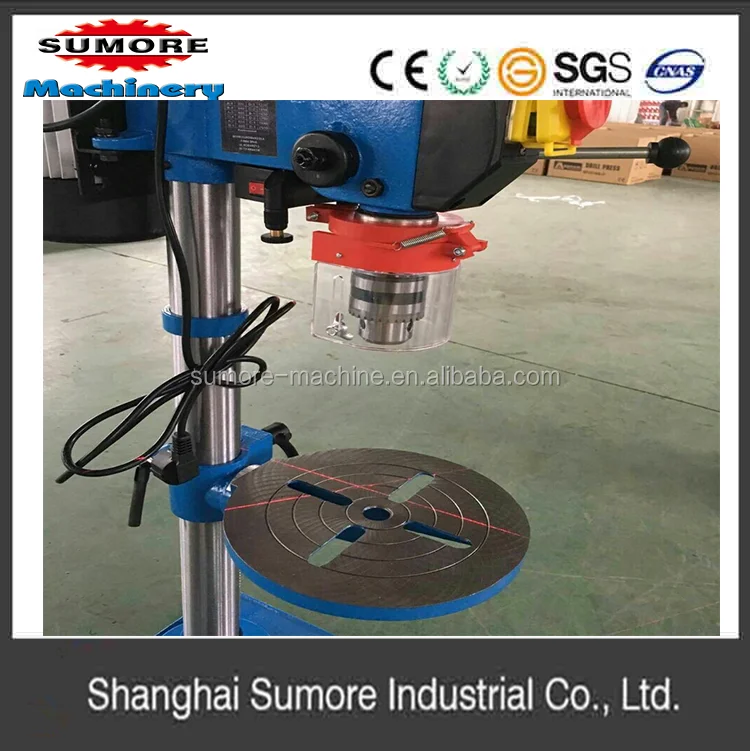 12 speed industrial bench hobby drill press machine for lock hole drilling SP5216A-II