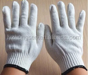 Professional High Cost Effective 7G 10G work knitted cotton gloves
