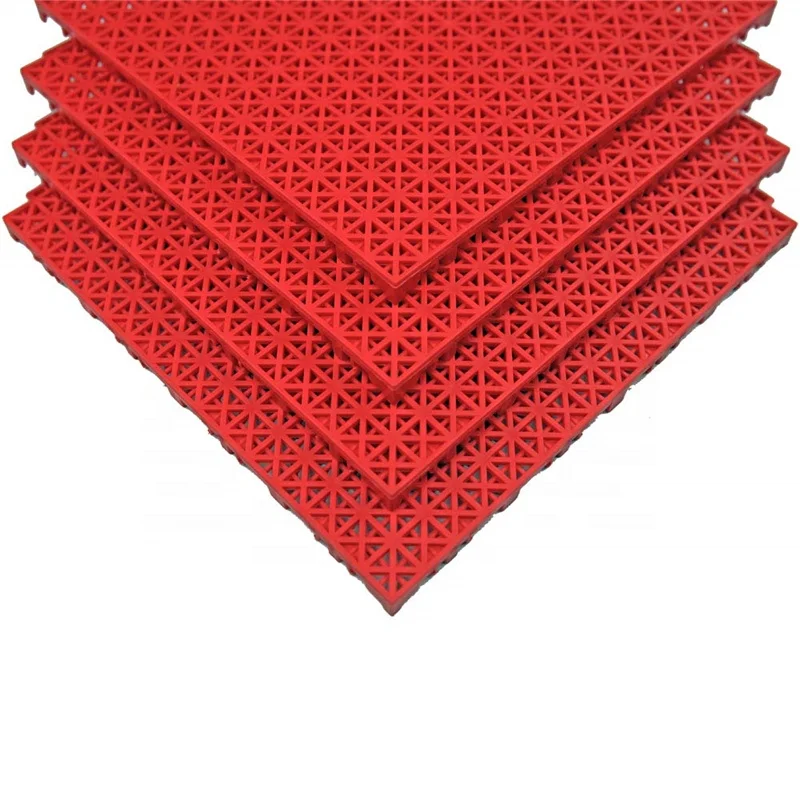 Garage Car Showroom Heavy Duty Perforated Outdoor Interlocking Multi-Use Deck Tile