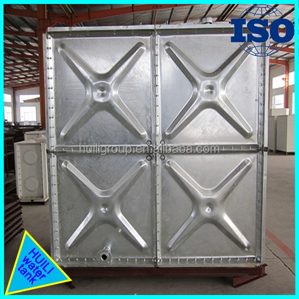 Горячеоцинкованный стальной модульный резервуар для воды для сельского хозяйства 500 10000 литров Гальванизированный резервуар для Малайзии