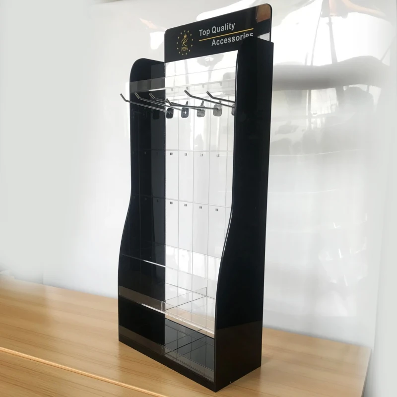 New Mobile Phone Charger Display Stand Phone Accessories Display Stand Top quality Accessories Display Rack