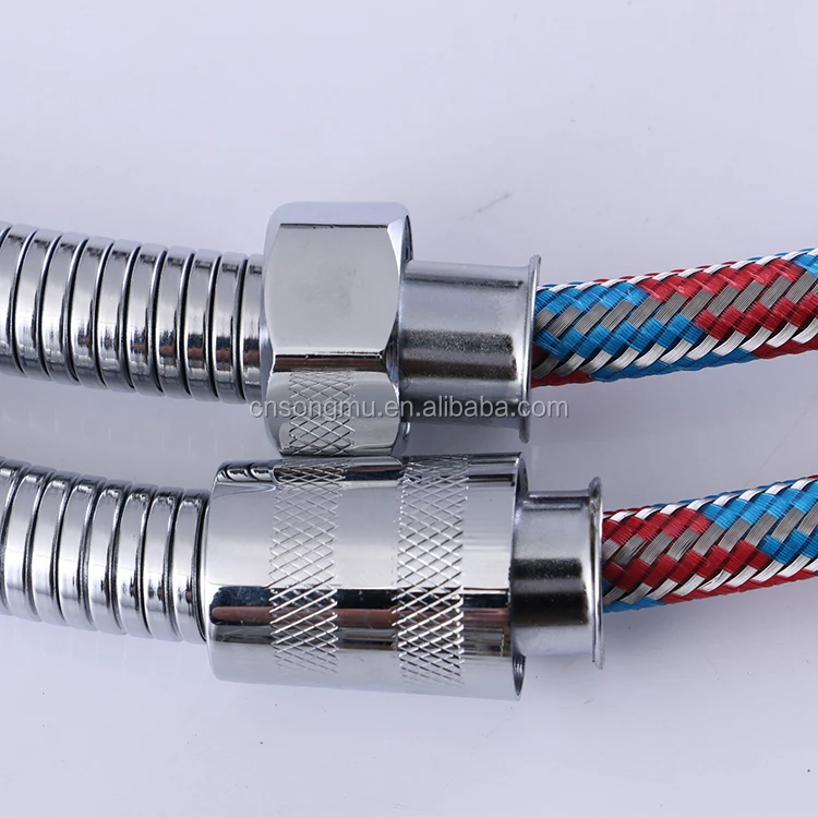 
High Quality Chrome Plated Stainless Steel Shower Hose bathroom accessories 