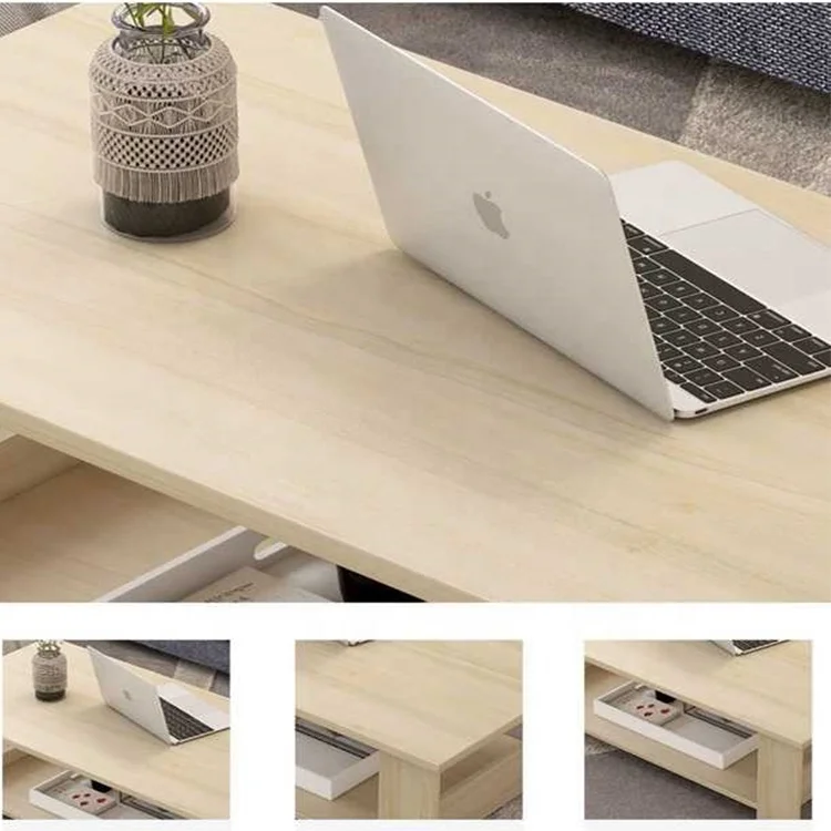 Rectangular Dining Table Creative Wooden Center Table Tea Table