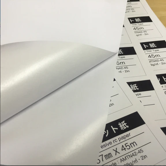 Matte Surface Adhesive PP Polypropylene Inkjet Paper Roll 180micron for Posters