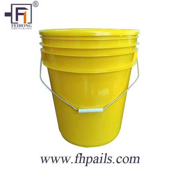  Дешевая цена пластиковый водяной барабан 5 галлонов/ведро с крышкой