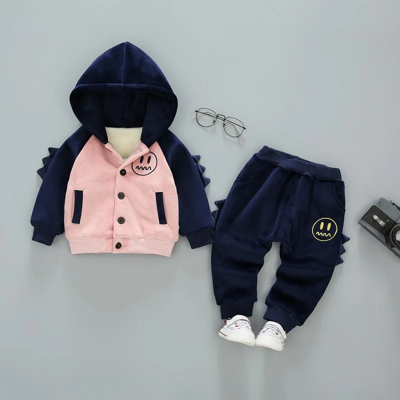 China Alibaba Wholesale Clothing Newborn Baby Boys Clothes With Velvet