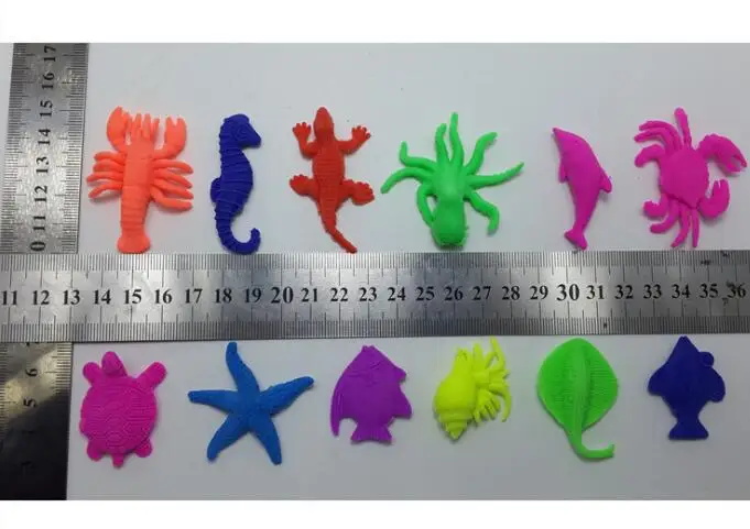 Hot Fashion Water Growing Sea Creatures Animals  Magic Grow Animals Toys In Bathtub
