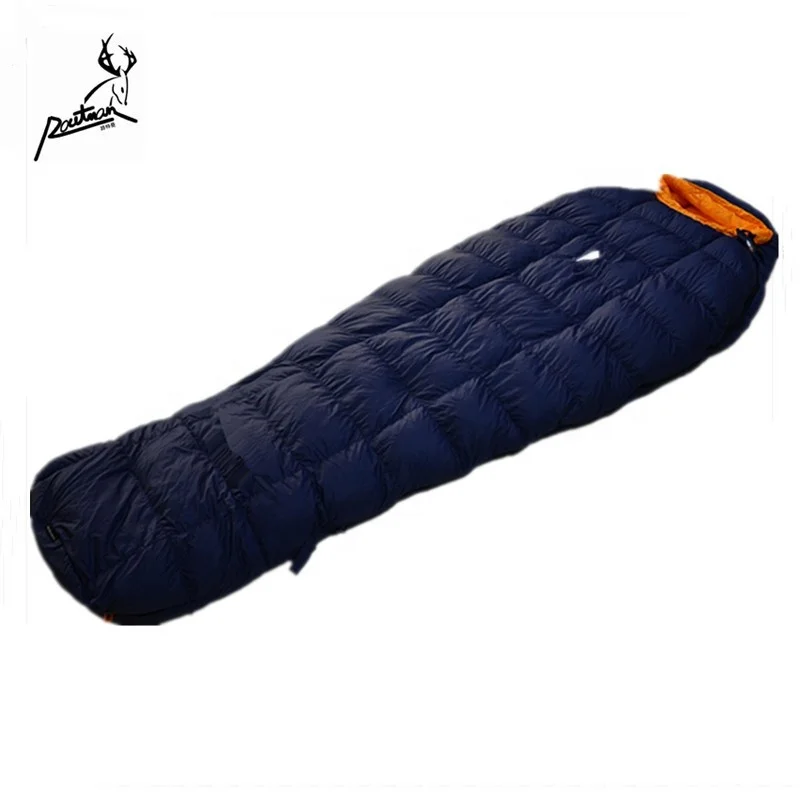 Camping Waterproof Down Sleeping Bag For Extreme Cold Weather